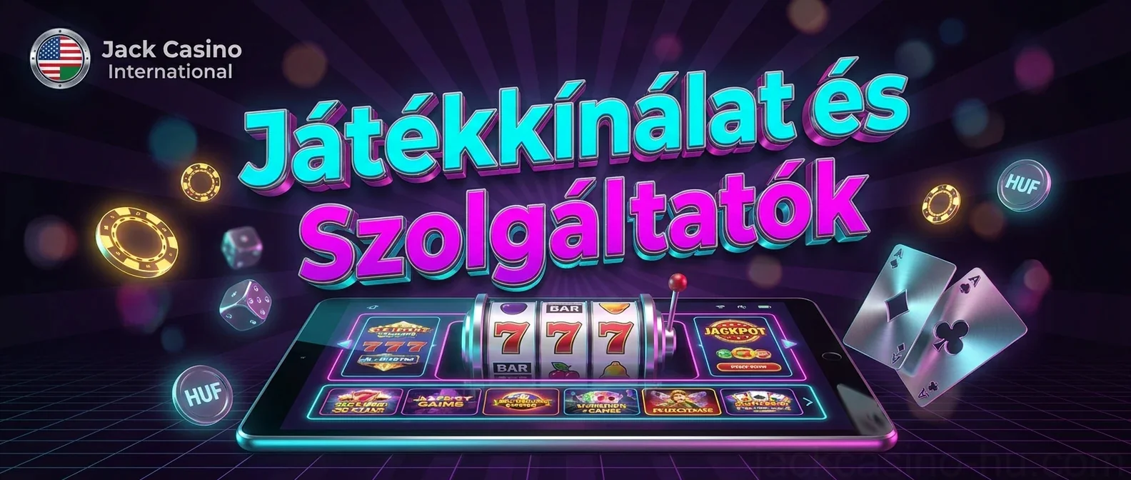 Játékkínálat és Szolgáltatók